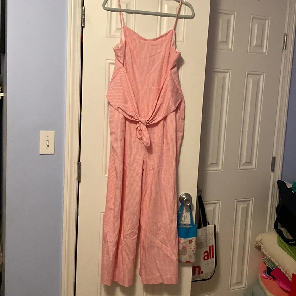 Vineyard Vines Seersucker Jumpsuit - Picture 4 of 11